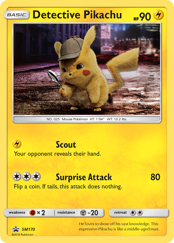 Detective Pikachu 170/250 Promo