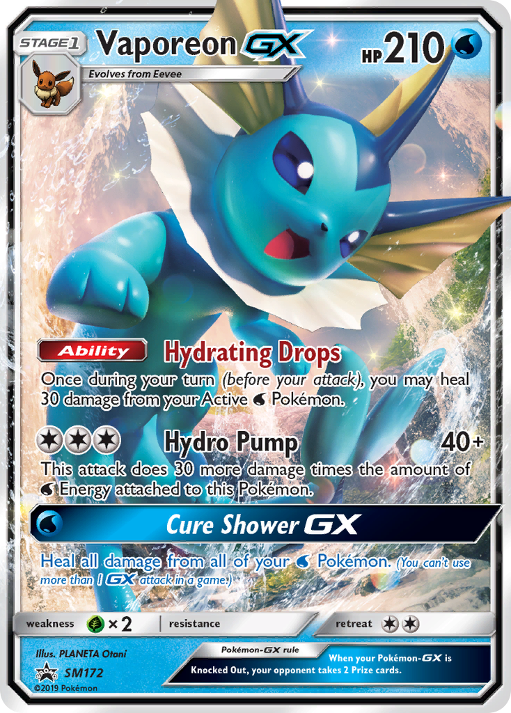 Vaporeon-GX 172/250 Promo