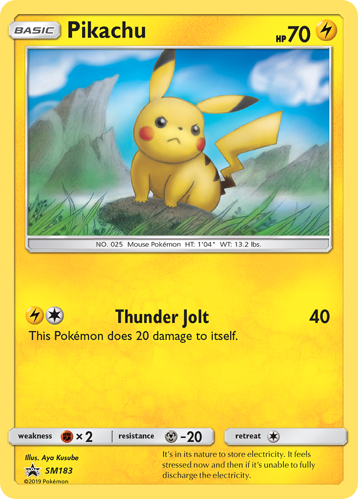 Pikachu 183/250 Promo