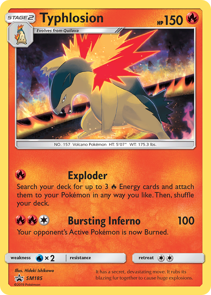 Typhlosion 185/250 Promo