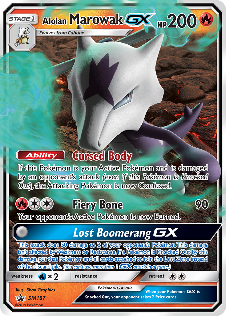 Alolan Marowak-GX 187/250 Promo