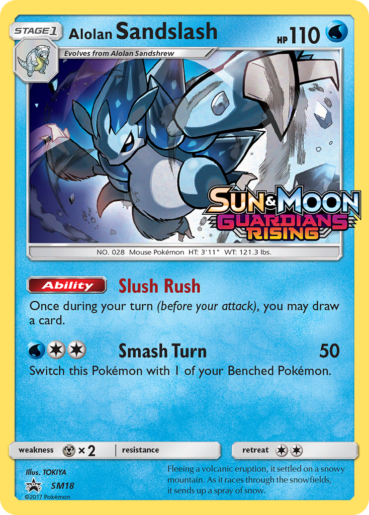 Alolan Sandslash 018/250 Promo