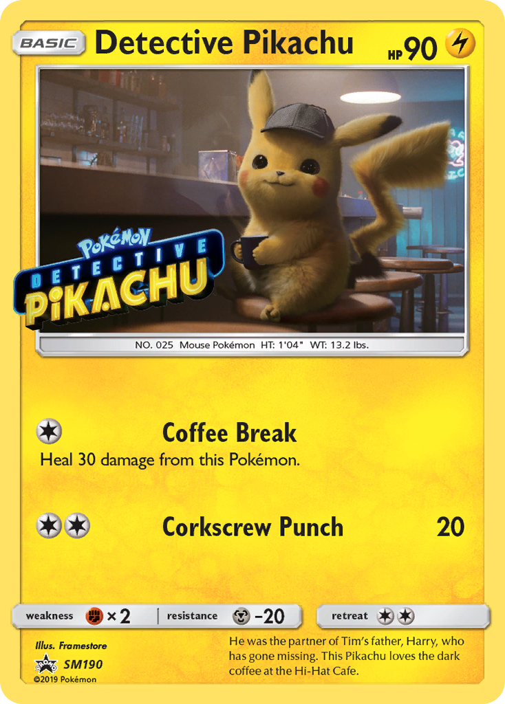Detective Pikachu 190/250 Promo