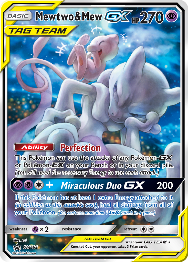 Mewtwo & Mew-GX 191/250 Promo