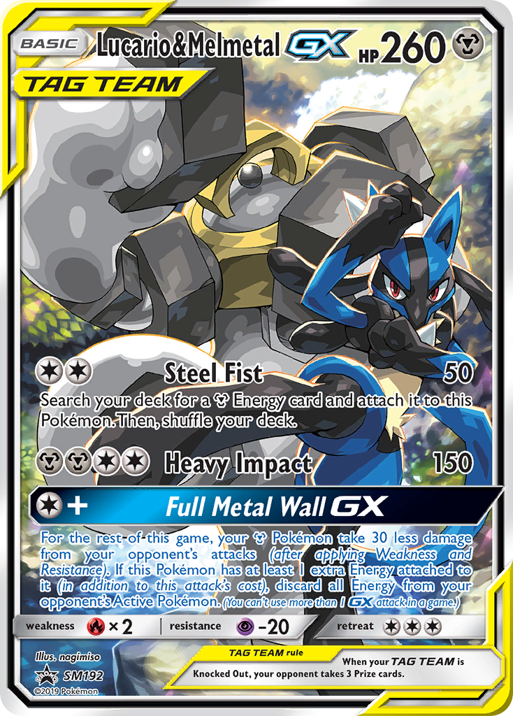 Lucario & Melmetal-GX 192/250 Promo
