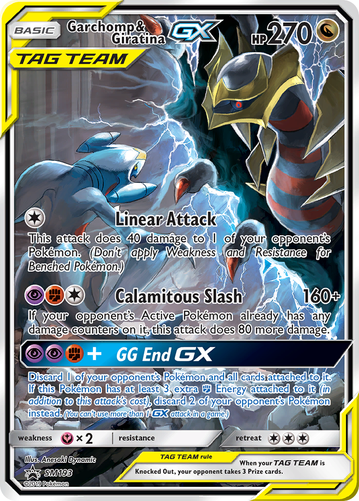 Garchomp & Giratina-GX 193/250 Promo
