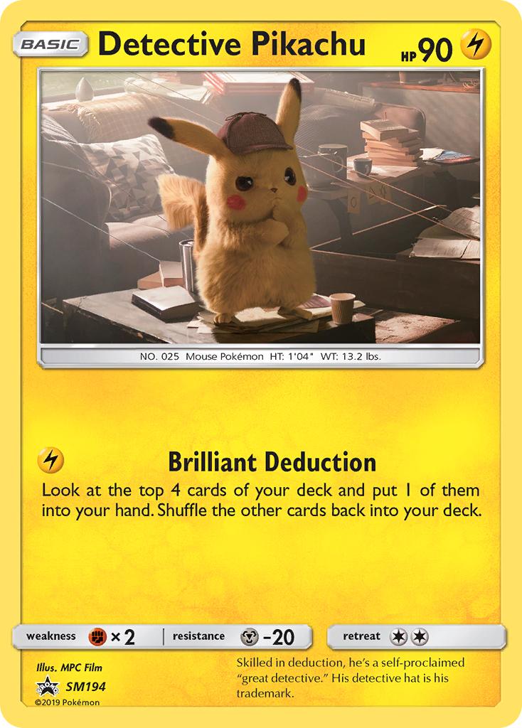 Detective Pikachu 194/250 Promo