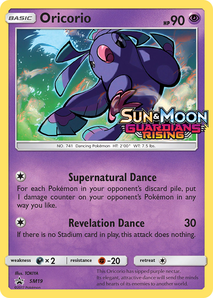 Oricorio 019/250 Promo