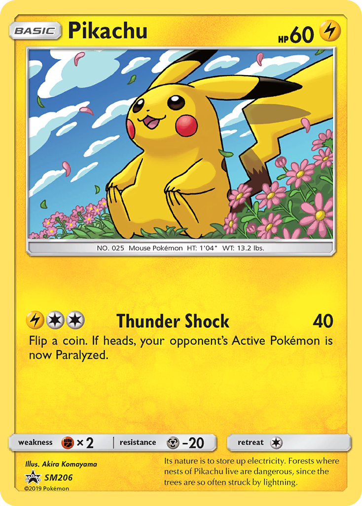 Pikachu 206/250 Promo