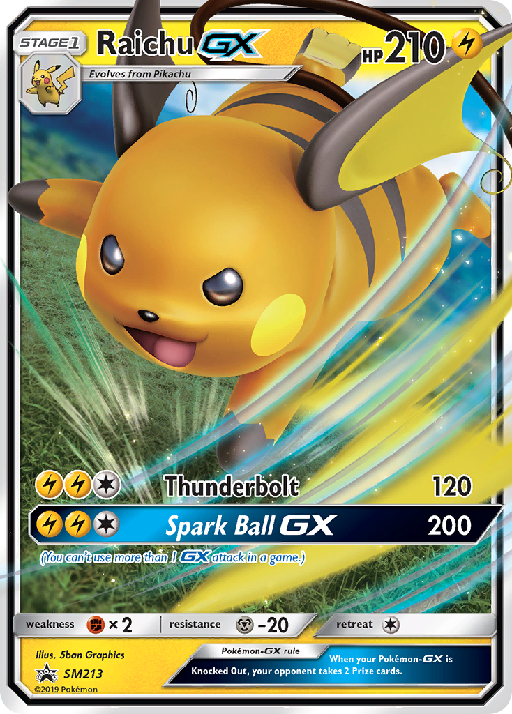 Raichu-GX 213/250 Promo