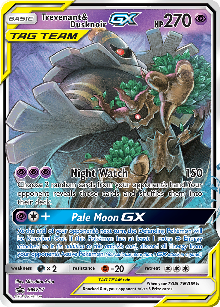 Trevenant & Dusknoir-GX 217/250 Promo