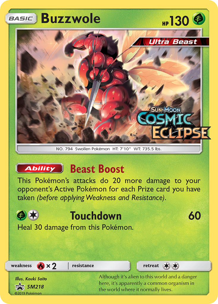 Buzzwole 218/250 Promo