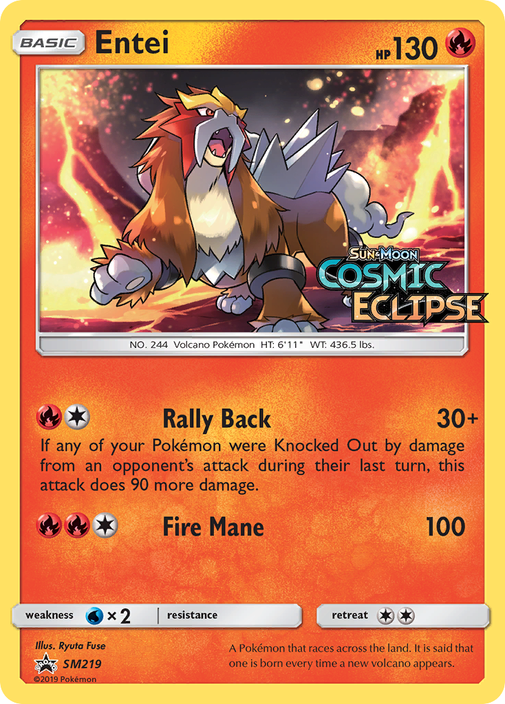 Entei 219/250 Promo