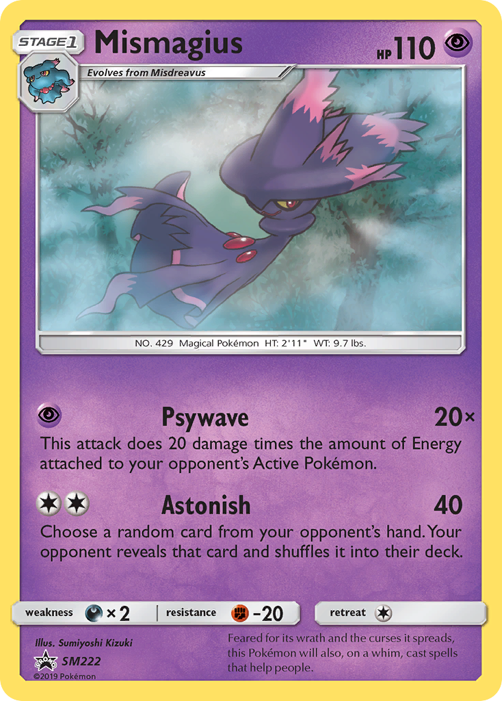 Mismagius 222/250 Promo