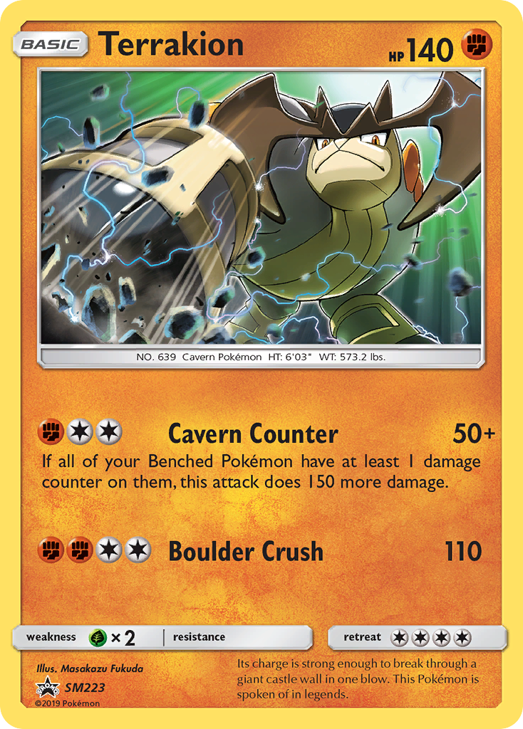 Terrakion 223/250 Promo