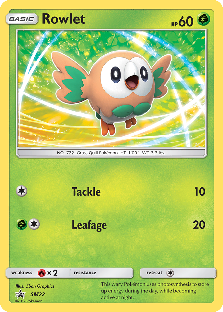 Rowlet 022/250 Promo