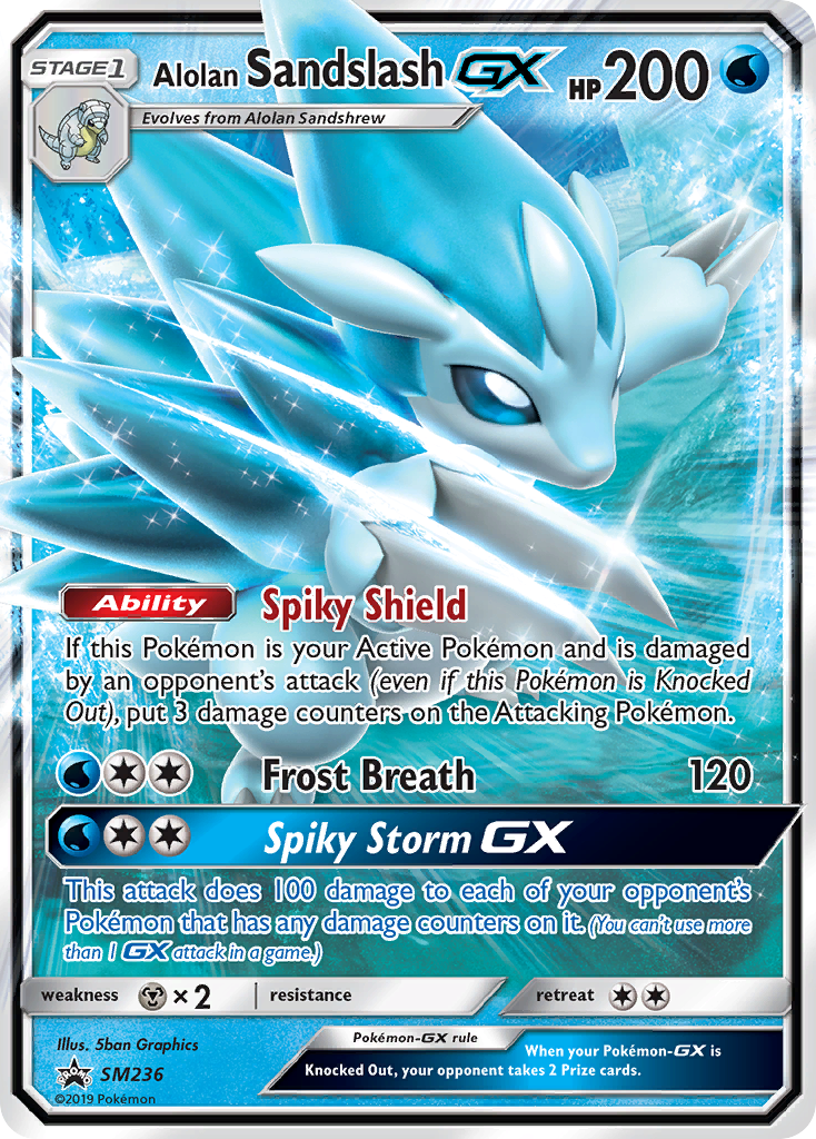 Alolan Sandslash-GX 236/250 Promo