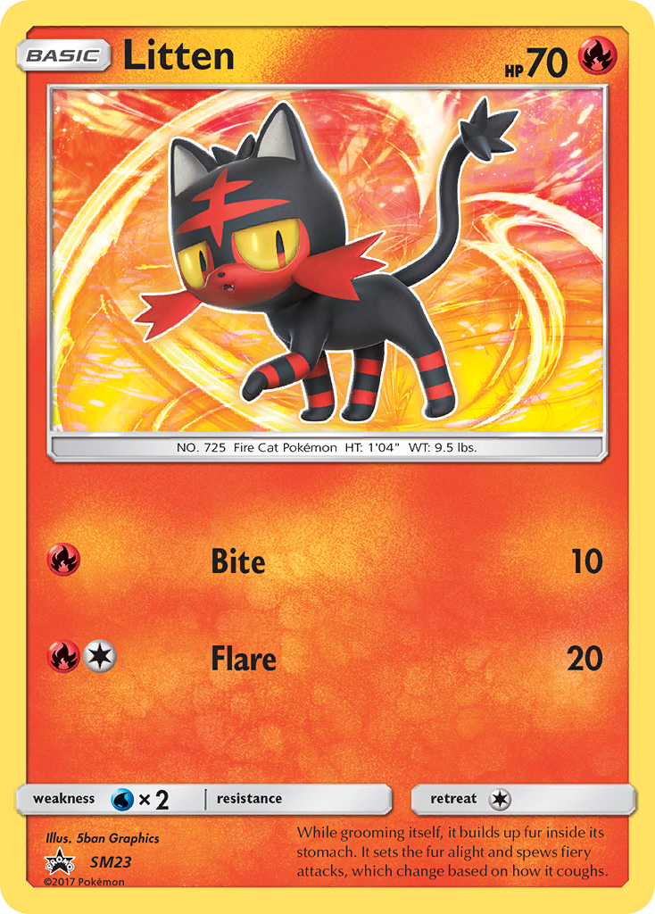 Litten 023/250 Promo