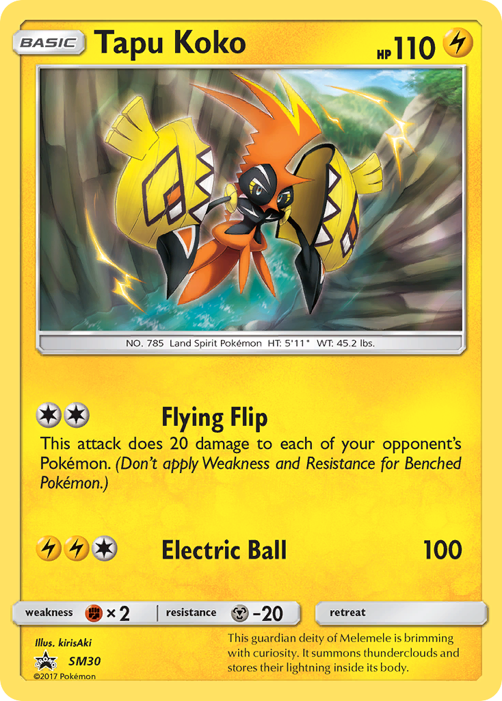 Tapu Koko 030/250 Promo