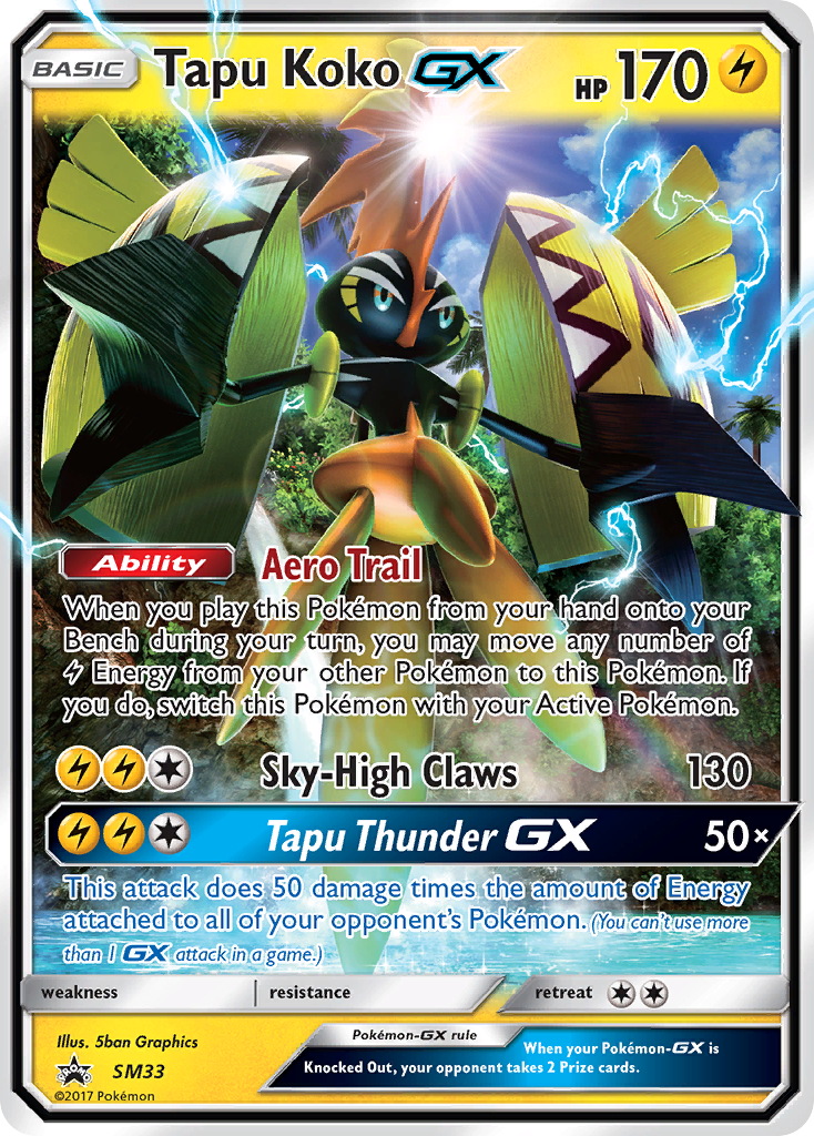 Tapu Koko-GX 033/250 Promo