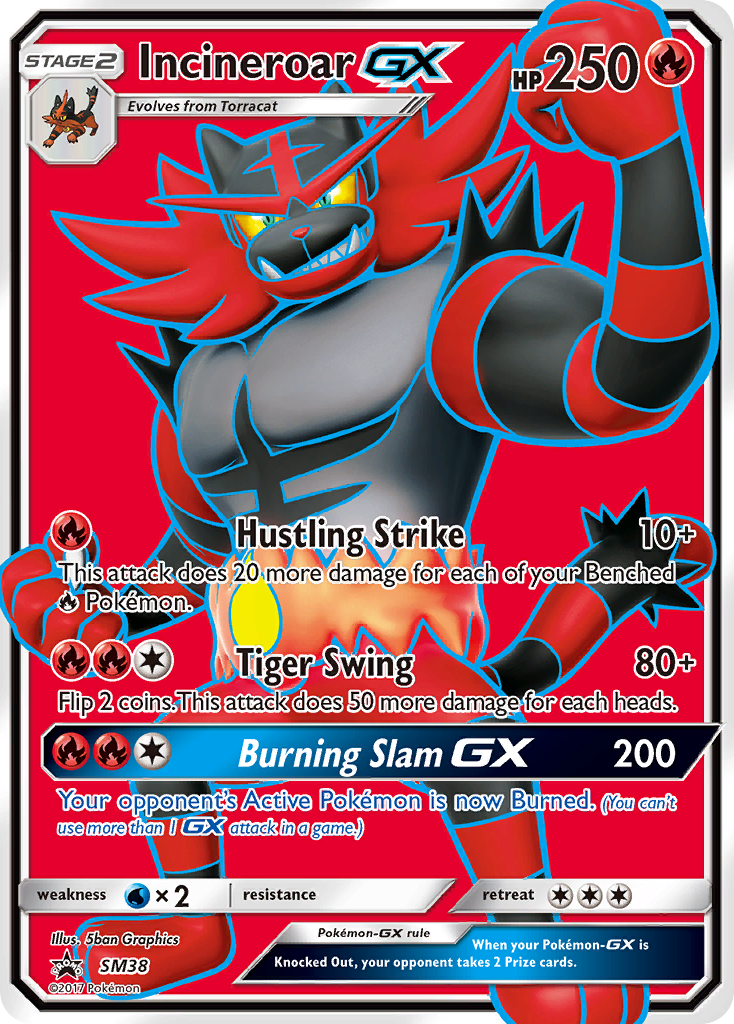 Incineroar-GX 038/250 Promo
