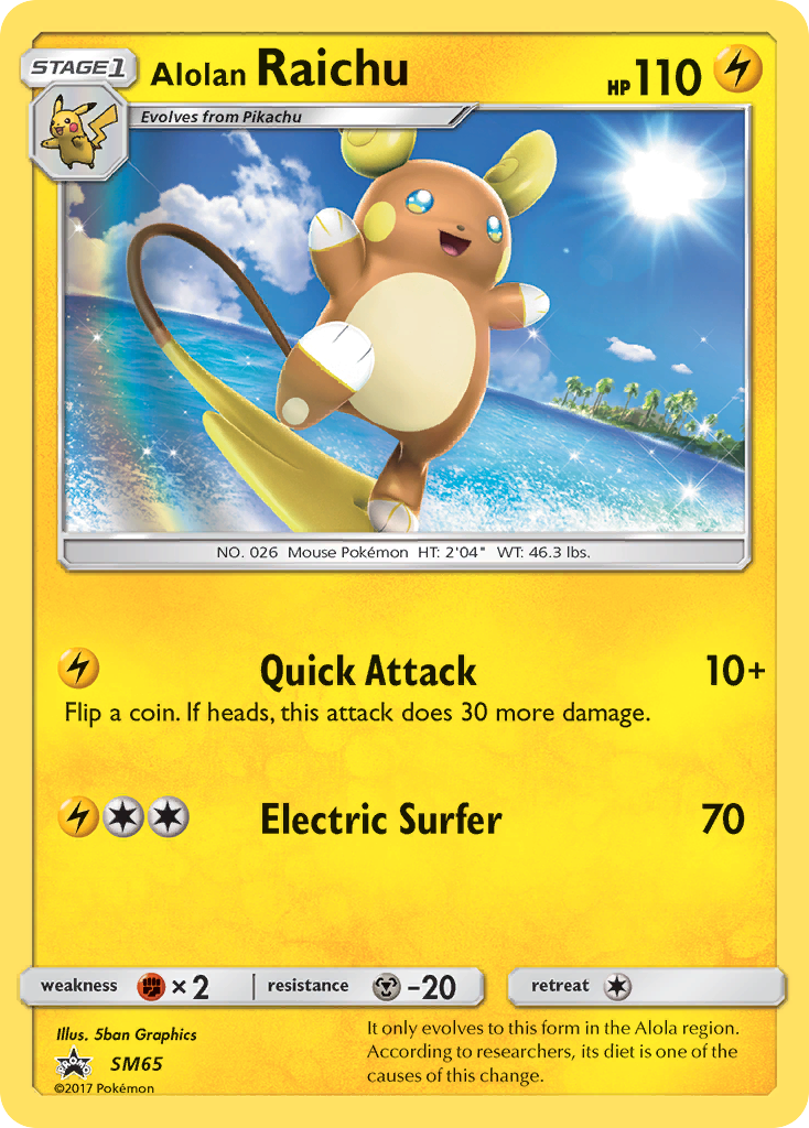 Alolan Raichu 065/250 Promo