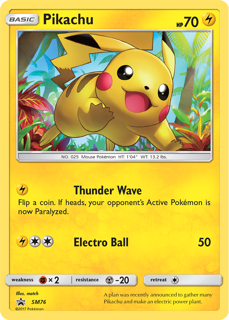 Pikachu 076/250 Promo