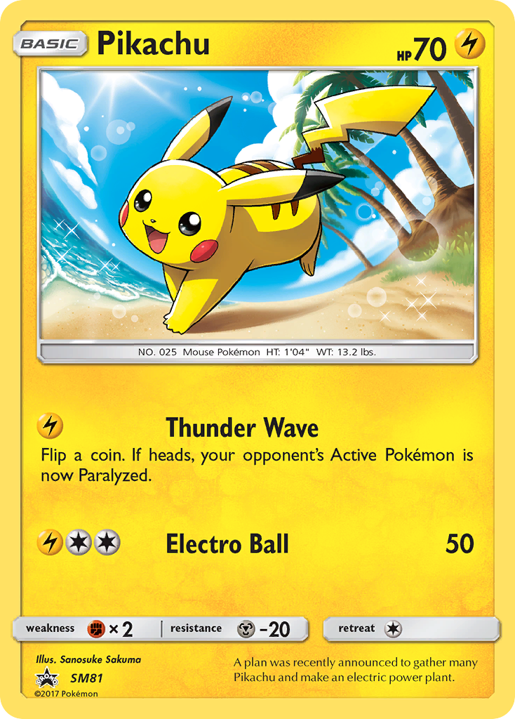 Pikachu 081/250 Promo