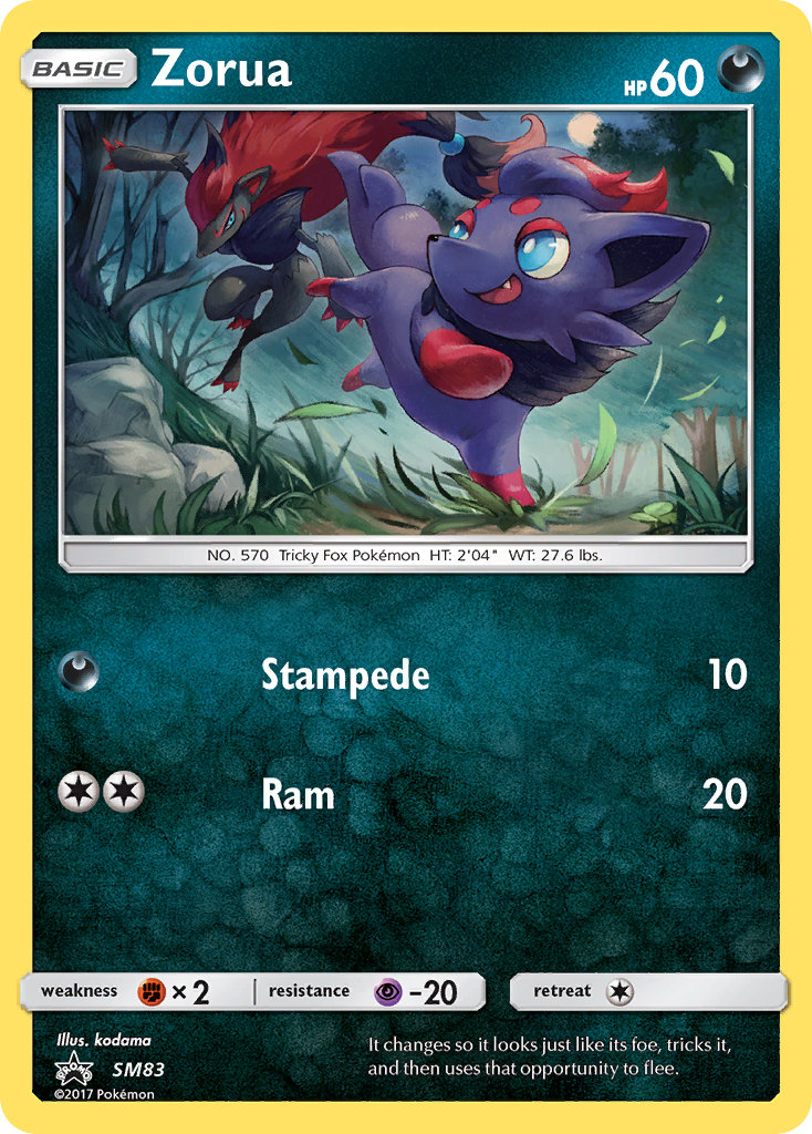 Zorua 083/250 Promo