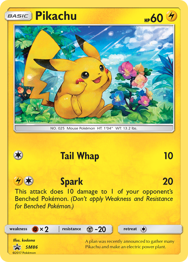 Pikachu 086/250 Promo