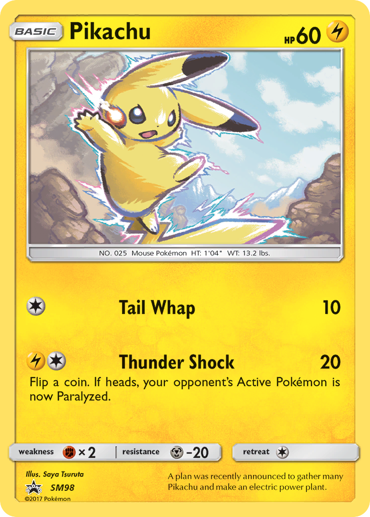 Pikachu 098/250 Promo