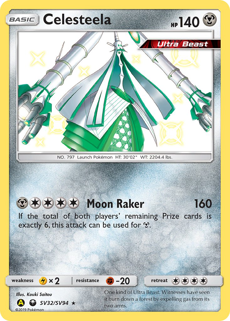 Celesteela 032/94 Rare Shiny