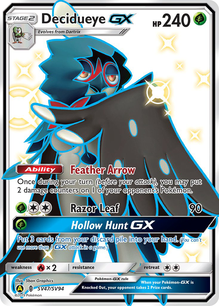 Decidueye-GX 047/94 Rare Shiny GX