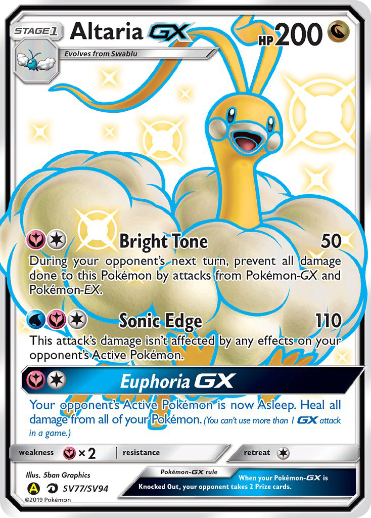Altaria-GX 077/94 Rare Shiny GX