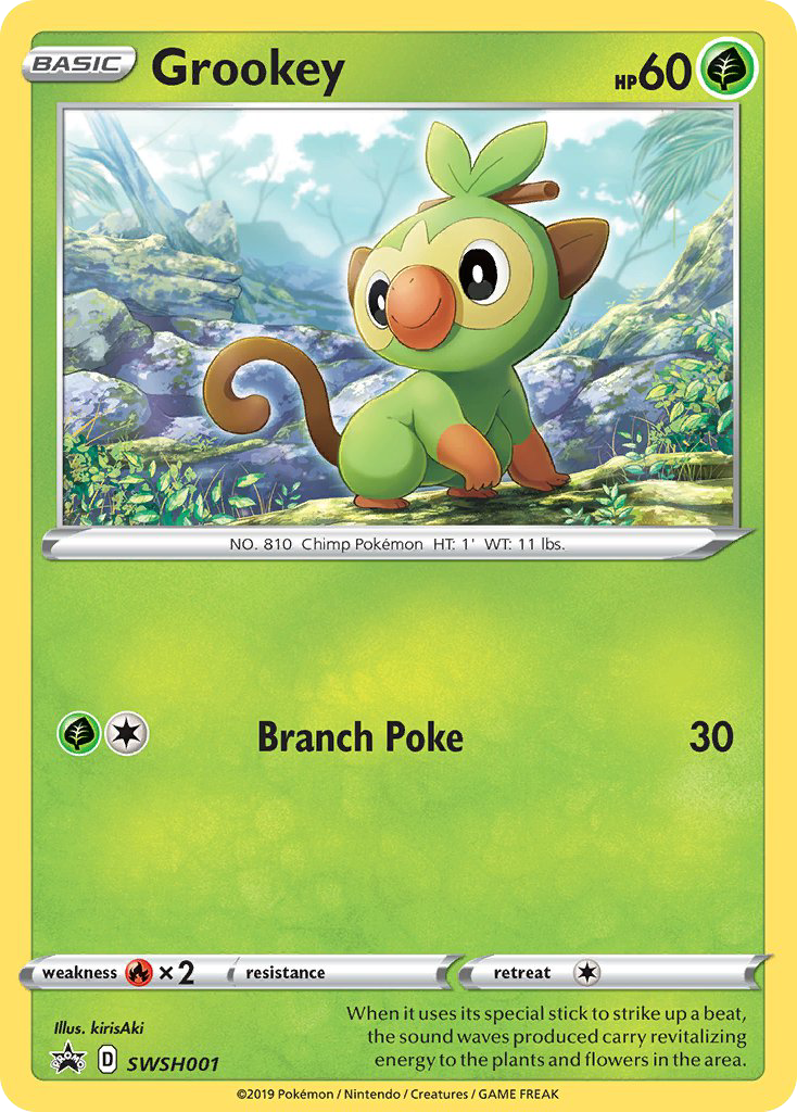 Grookey 001/304 Promo