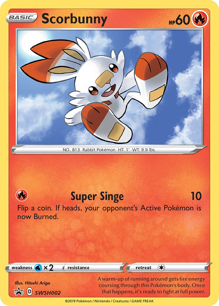 Scorbunny 002/304 Promo
