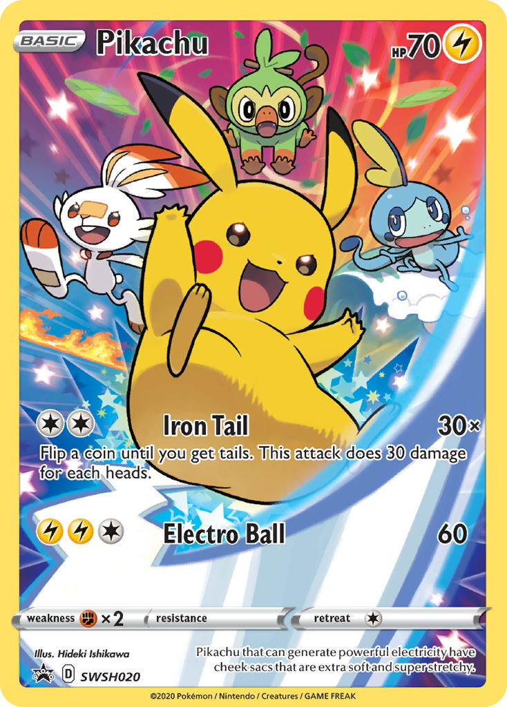 Pikachu 020/304 Promo