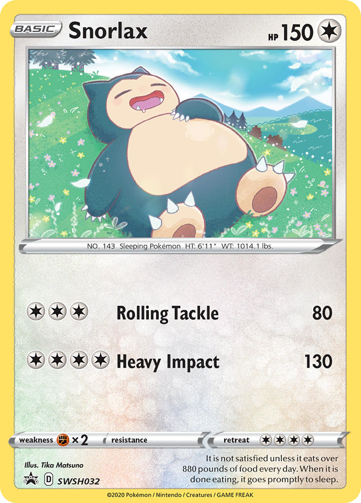 Snorlax 032/304 Promo