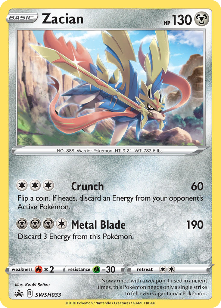 Zacian 033/304 Promo