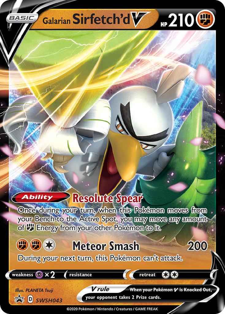 Galarian Sirfetch'd V 043/304 Promo