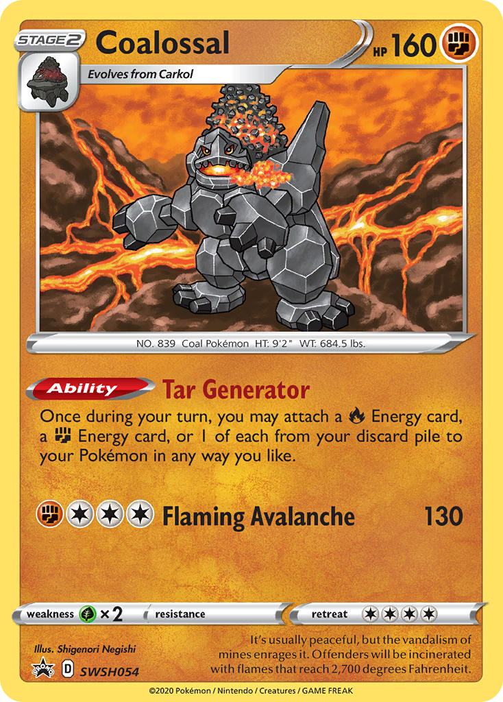 Coalossal 054/304 Promo