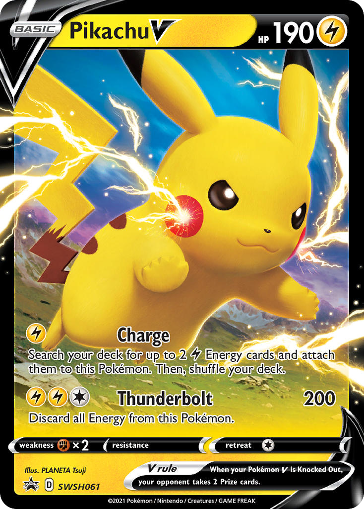 Pikachu V 061/304 Promo