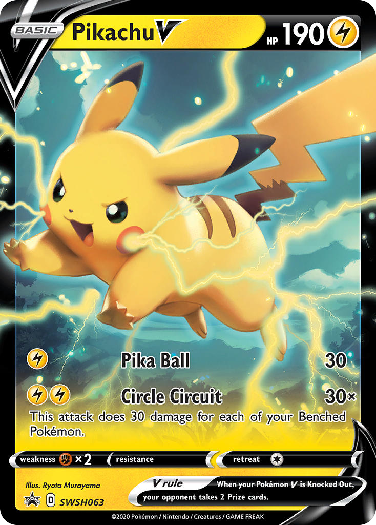 Pikachu V 063/304 Promo