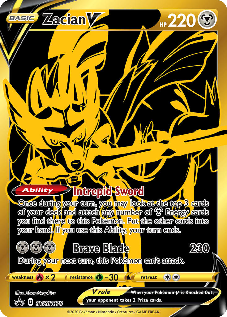 Zacian V 076/304 Promo