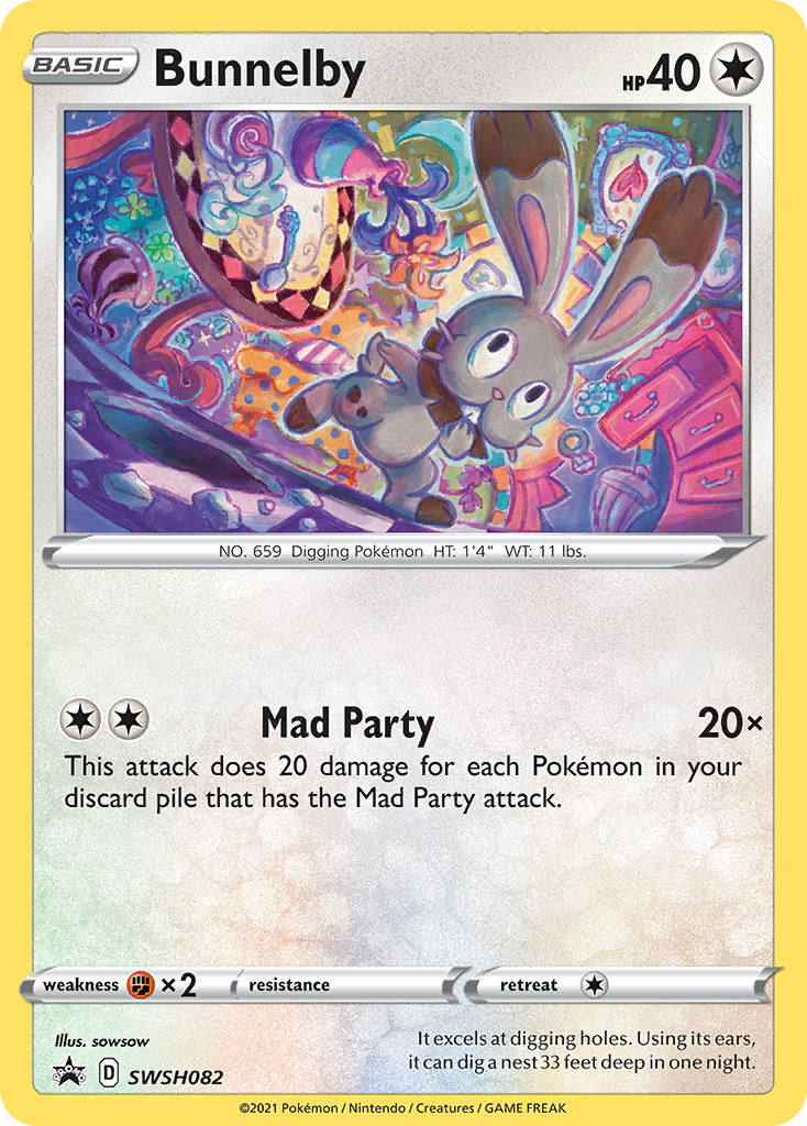 Bunnelby 082/304 Promo