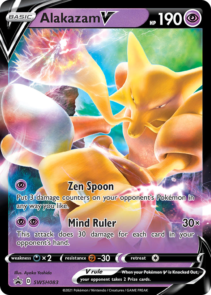 Alakazam V 083/304 Promo