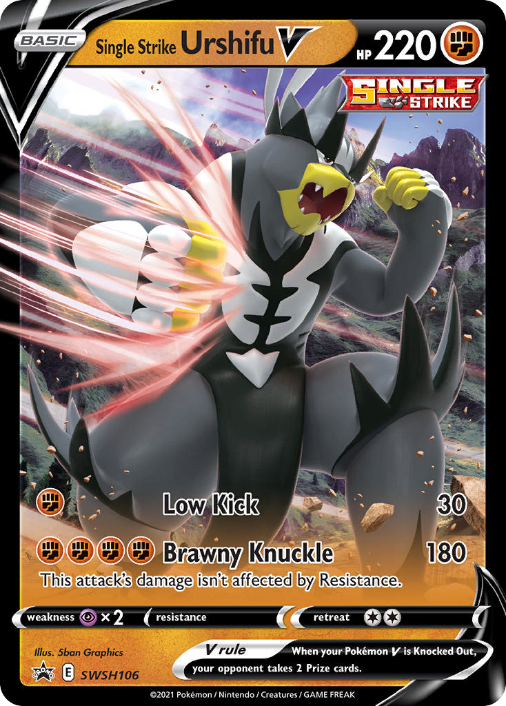 Single Strike Urshifu V 106/304 Promo