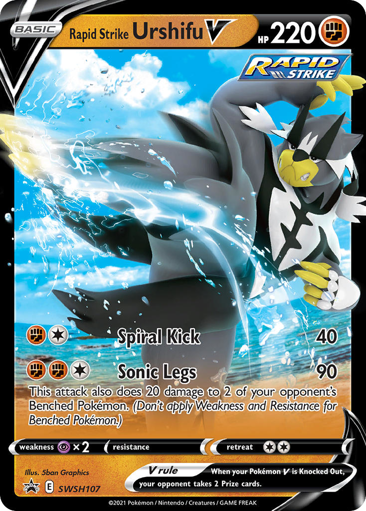 Rapid Strike Urshifu V 107/304 Promo
