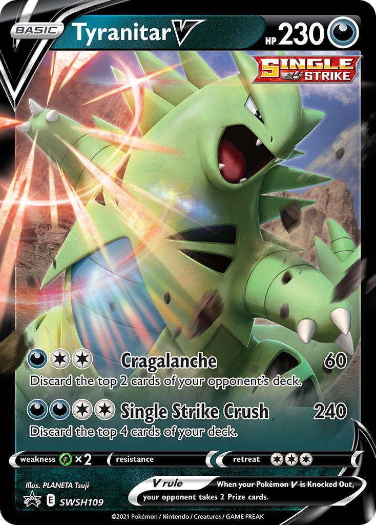Tyranitar V 109/304 Promo