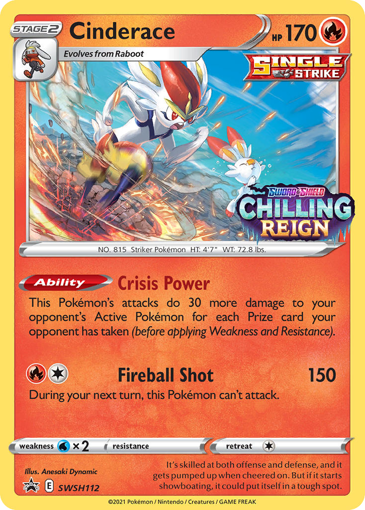 Cinderace 112/304 Promo